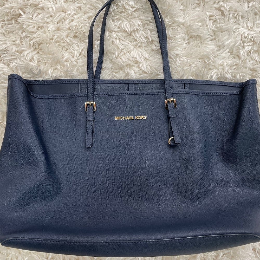 Michael Kors Jet Set Travel Tote Blue